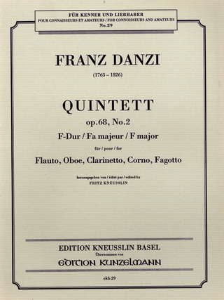 Franz Danzi: Quintette e-moll op. 68/2