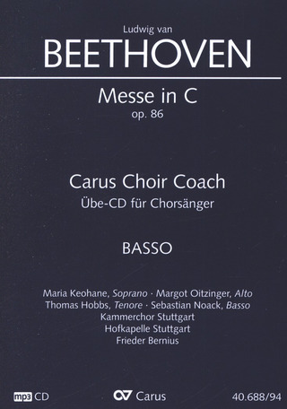 Ludwig van Beethoven - Messe C-Dur op. 86 – Carus Choir Coach