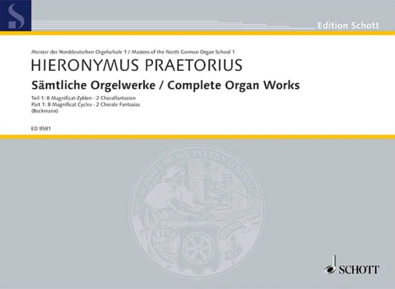 Hieronymus Praetorius - Masters of the North German Organ School