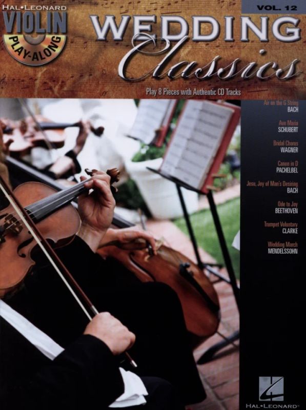 Violin Play-Along 12: Wedding Classics