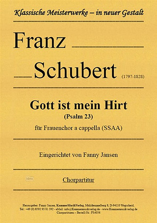 Franz Schubert - Gott ist mein Hirt