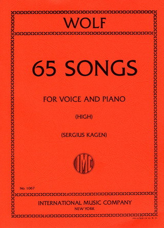 Hugo Wolf: 65 Songs