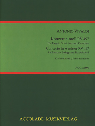 Antonio Vivaldi - Konzert a-Moll RV 497