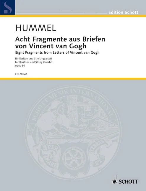 Bertold Hummel - Acht Fragmente aus Briefen von Vincent van Gogh