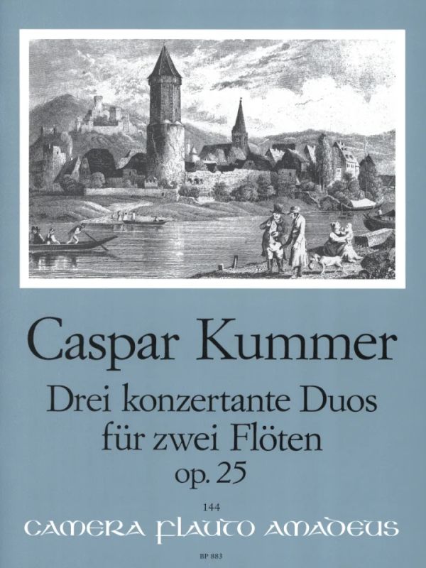Caspar Kummer - 3 Konzertante Duos Op 25