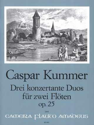 Caspar Kummer: 3 Konzertante Duos Op 25