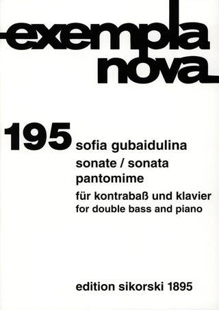 Sofia Gubaidulina - Sonate / Pantomime