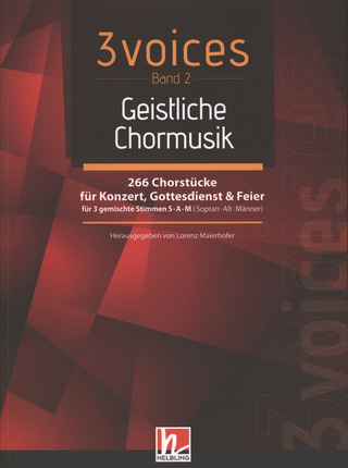 3 voices – Geistliche Chormusik