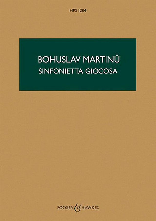 Bohuslav Martinů - Sinfonietta Giocosa H 282
