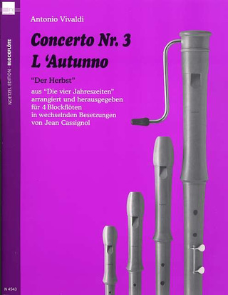 Antonio Vivaldi - Concerto Nr. 3 L'Autunno "Der Herbst