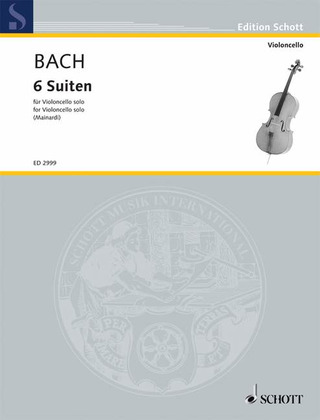 Johann Sebastian Bach - Six Suites for violoncello solo