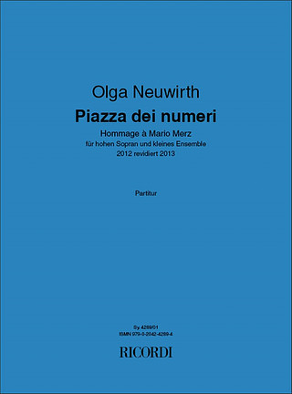 Olga Neuwirth - Piazza dei numeri