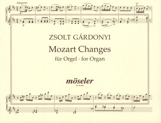 Zsolt Gárdonyi - Mozart Changes