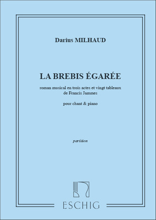 Darius Milhaud - La Brebis Egaree Cht-Piano