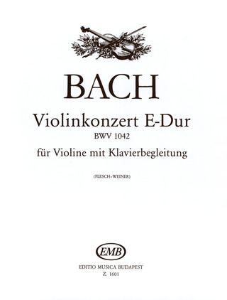 Johann Sebastian Bach - Violin Concerto No. 2 E major BWV 1042