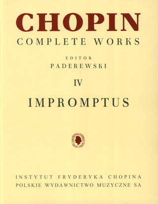 Frédéric Chopin - Complete Works IV: Impromptus