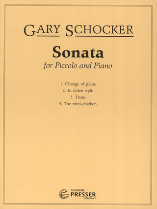 Gary Schocker - Sonate