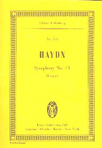 Joseph Haydn - Sinfonie Nr. 13  D-Dur Hob. I: 13 (1763)