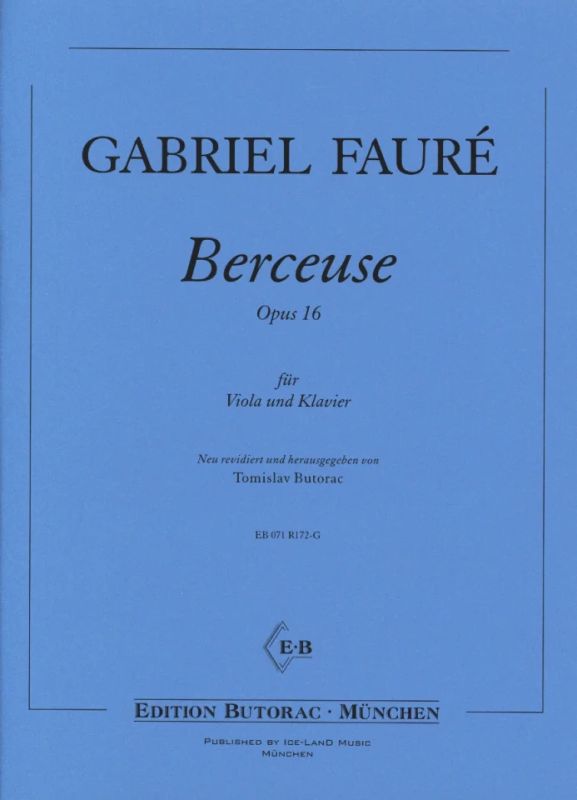 Gabriel Fauré: Berceuse Op 16 (0)