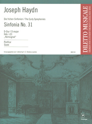 Joseph Haydn - Sinfonia Nr. 31 D-Dur (Mit dem Hornsignal - 1765) Hob. I:31