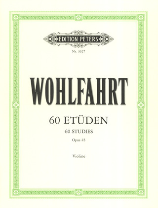 F. Wohlfahrt - 60 Studies op. 45