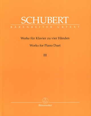 Franz Schubert - Werke für Klavier zu vier Händen, Band 3