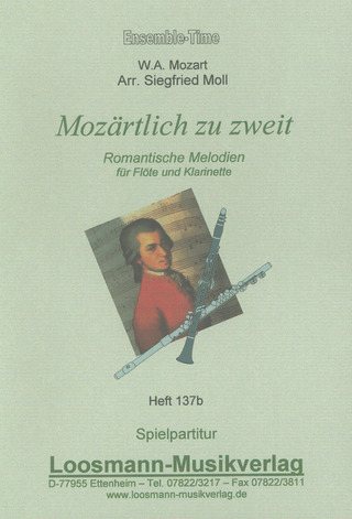 Wolfgang Amadeus Mozart: Mozärtlich zu zweit