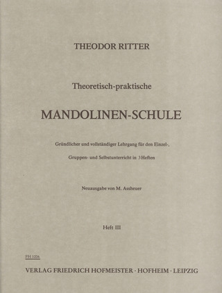 Theodor Ritter: Theoretisch-Praktische Mandolinen-Schule, Heft 3