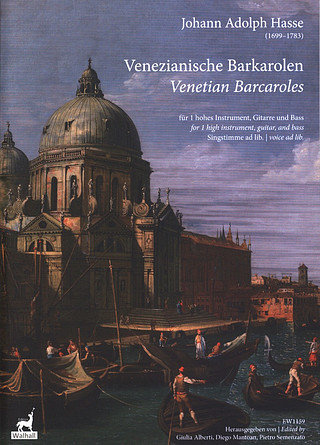 Johann Adolph Hasse - 15 Venezianische Barkarolen