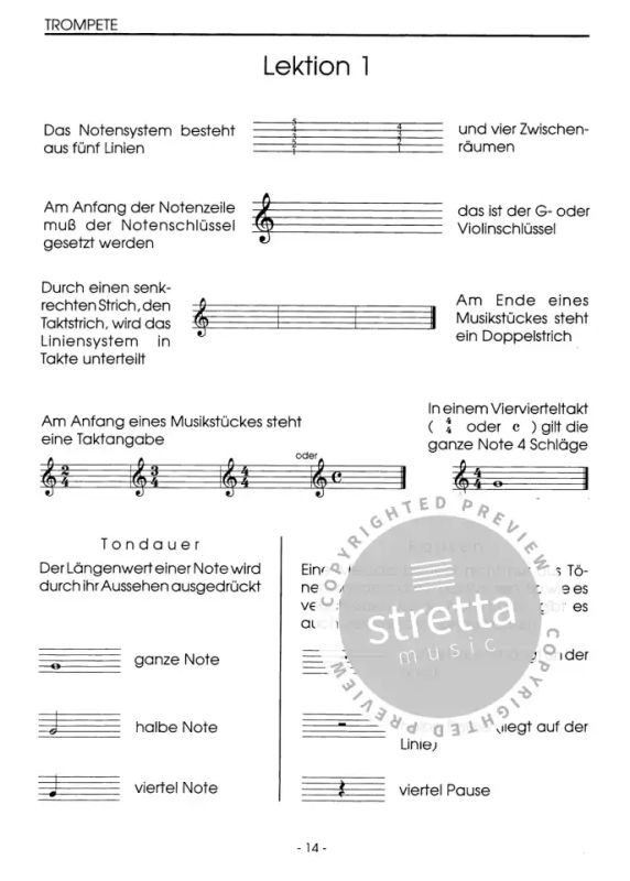 Erich Rinner: Lehrbuch Trompete 1 (1)