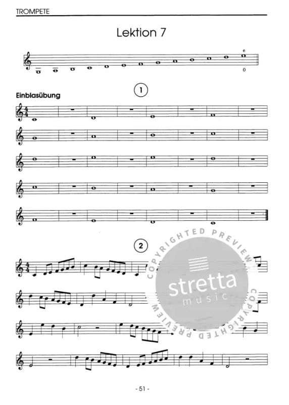 Erich Rinner: Lehrbuch Trompete 1 (5)