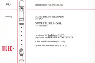 Georg Philipp Telemann - Ouvertuere F-Dur La Pastorelle