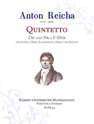 Anton Reicha: Quintetto Nr. 1 F-Dur op. 100