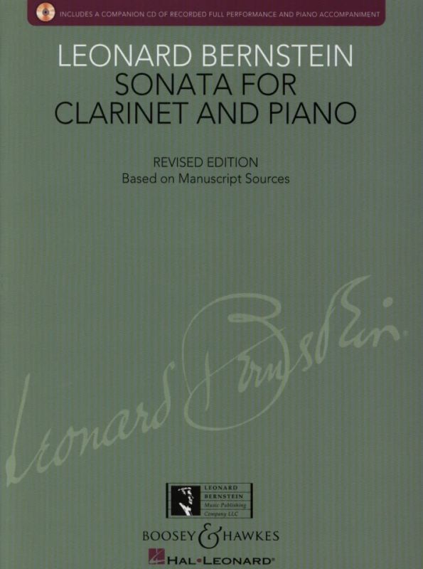 Leonard Bernstein - Sonata For Clarinet And Piano - Revised Edition