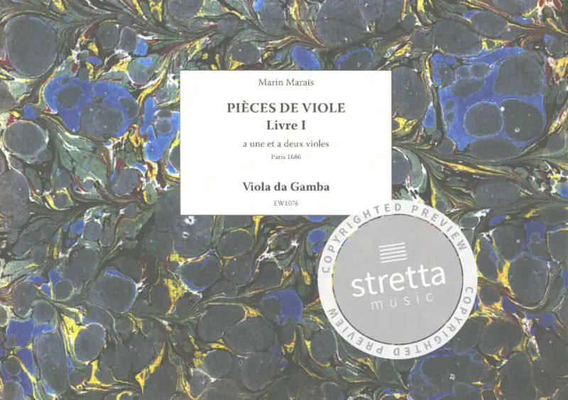 Marin Marais: Pièces de viole 1 (3)