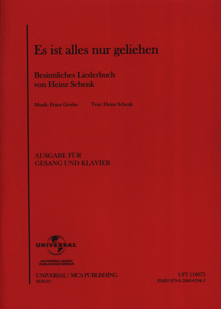 Franz Grothe - Besinnliches Liederbuch