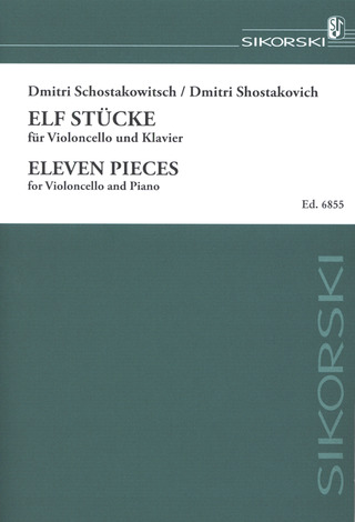 Dmitri Schostakowitsch - 11 Pieces for violoncello and piano