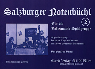 Gottfried Rieder - Salzburger Notenbuechl 2