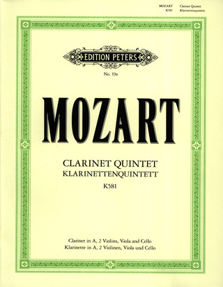 Wolfgang Amadeus Mozart - Klarinettenquintett A-Dur KV 581 (Wien, 29. September 1789)