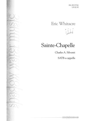 Eric Whitacre: Sainte-Chapelle