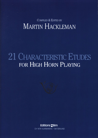 Hackleman Martin - 21 Characteristic Etudes For High Horn Playing