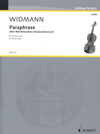 Jörg Widmann - Paraphrase