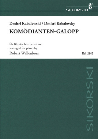 Dmitri Kabalewski - Komödianten-Galopp für Klavier