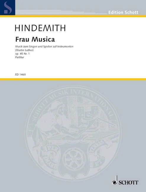 Paul Hindemith - Frau Musica