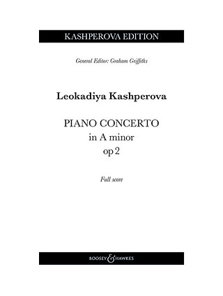 Leokadiya Kashperova - Piano Concerto in A minor op. 2