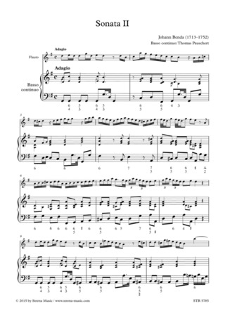 Johann Benda: Sonata II