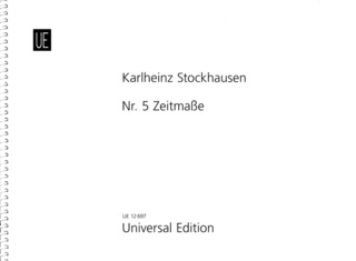 Karlheinz Stockhausen - Zeitmaße Nr. 5