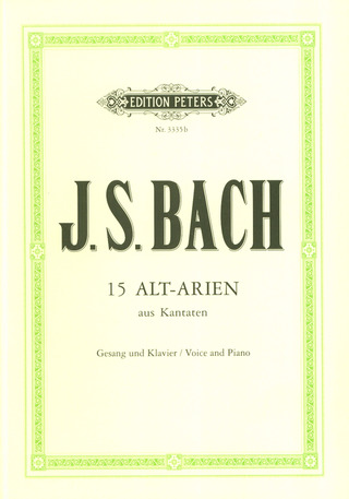Johann Sebastian Bach - 15 Contralto Arias from Cantatas