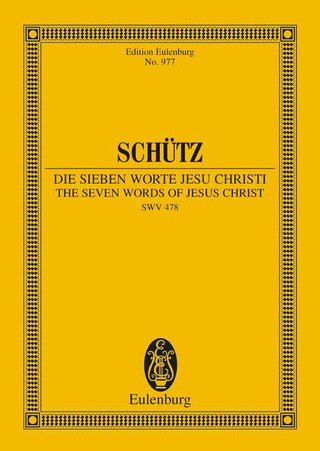Heinrich Schütz - Die sieben Worte Jesu Christi