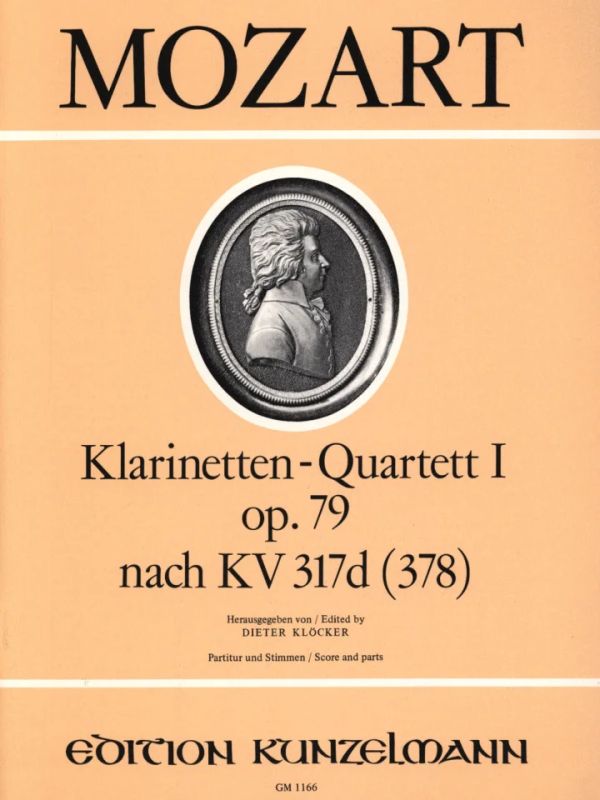Wolfgang Amadeus Mozart - Quartette B-dur KV 317d (378)